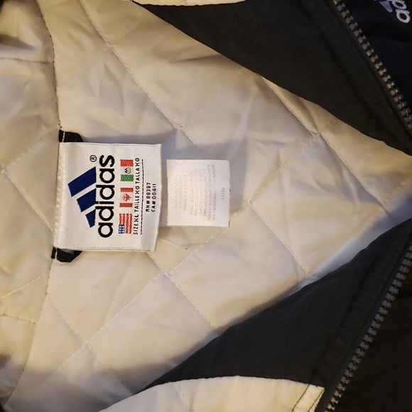 Adidas Vintage windbreaker hoodie jacket zip up like new - Picture 2 of 7